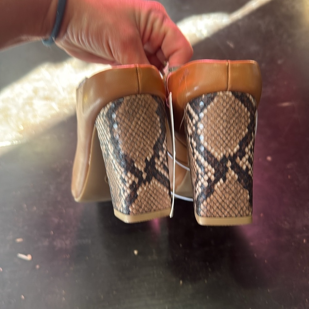 A New Day Women's Orange Mules - Picture 3 of 5